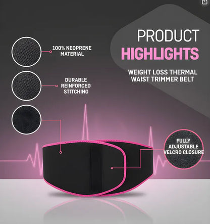 Adjustable Waist Trimmer Belt for Women & Men✨